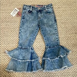 NWT Cowgirl Hardware Flares